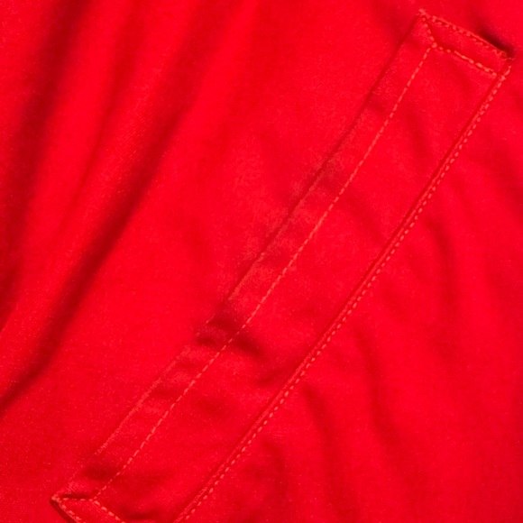Vintage Polo Ralph Lauren Red Zip-Up Jacket plaid flannel lining - Picture 4 of 10